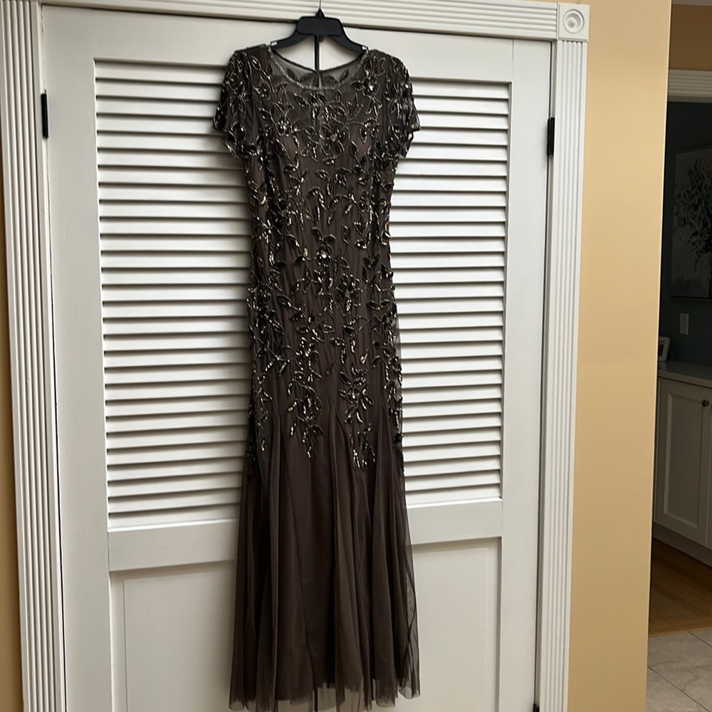 Adrianna Papell beaded dress